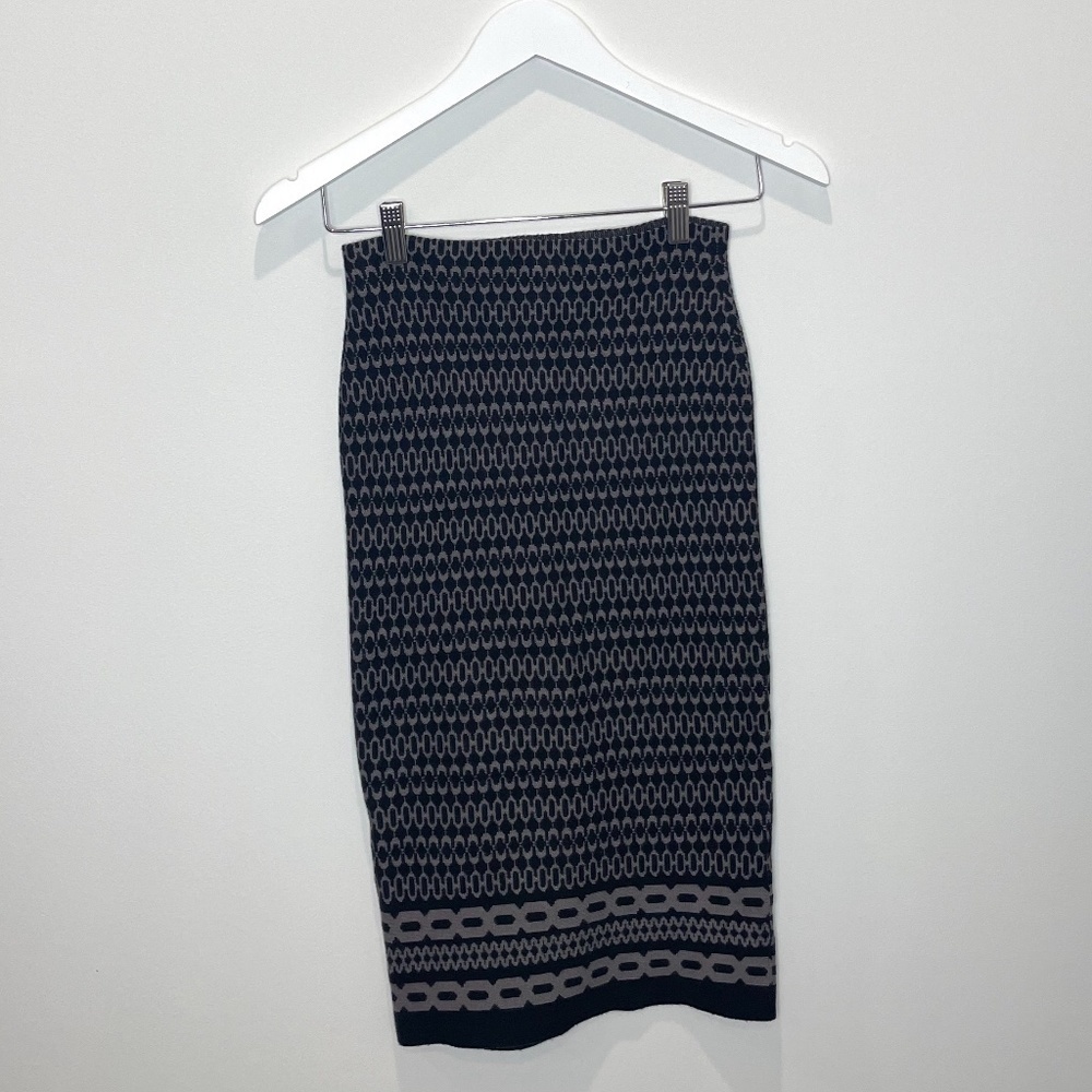 Max Studio Black Pencil Bodycon Skirt